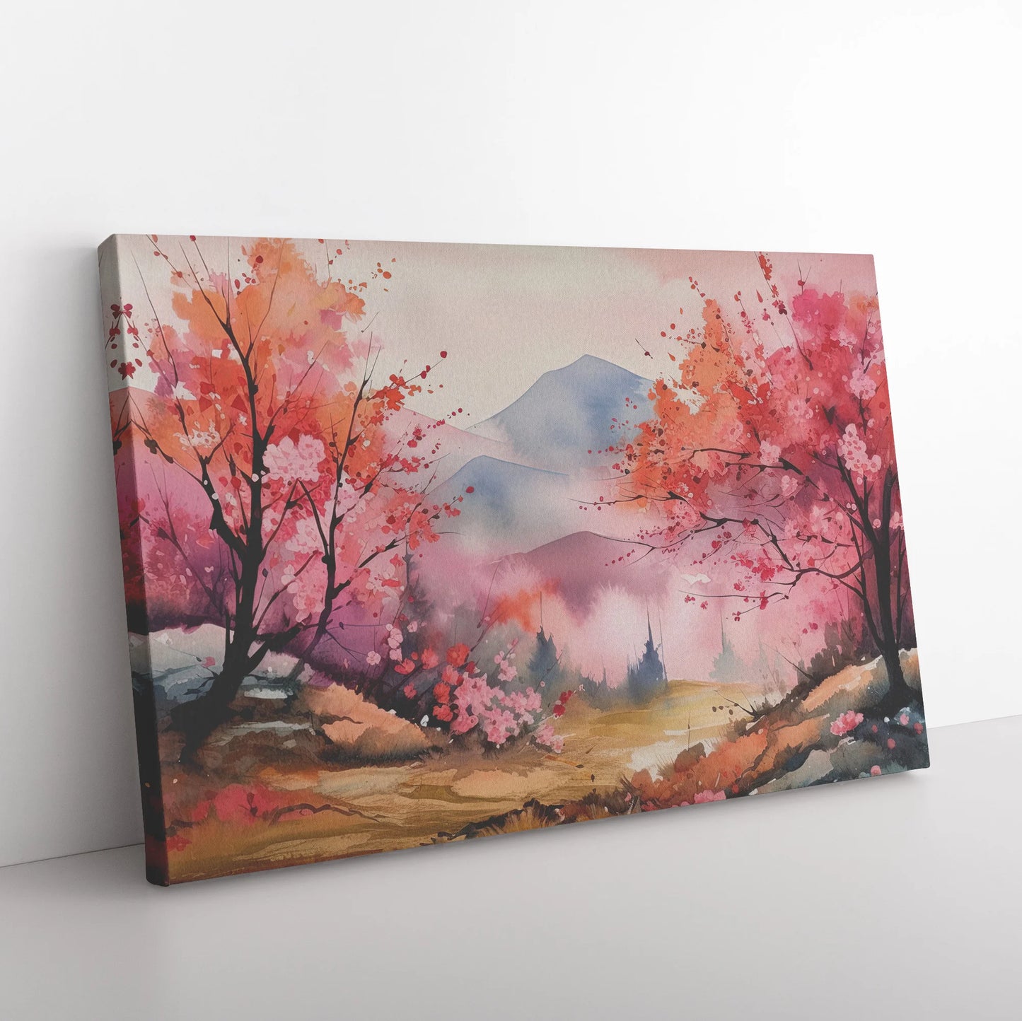 Beautiful Spring Landscape Canvas Wall Art