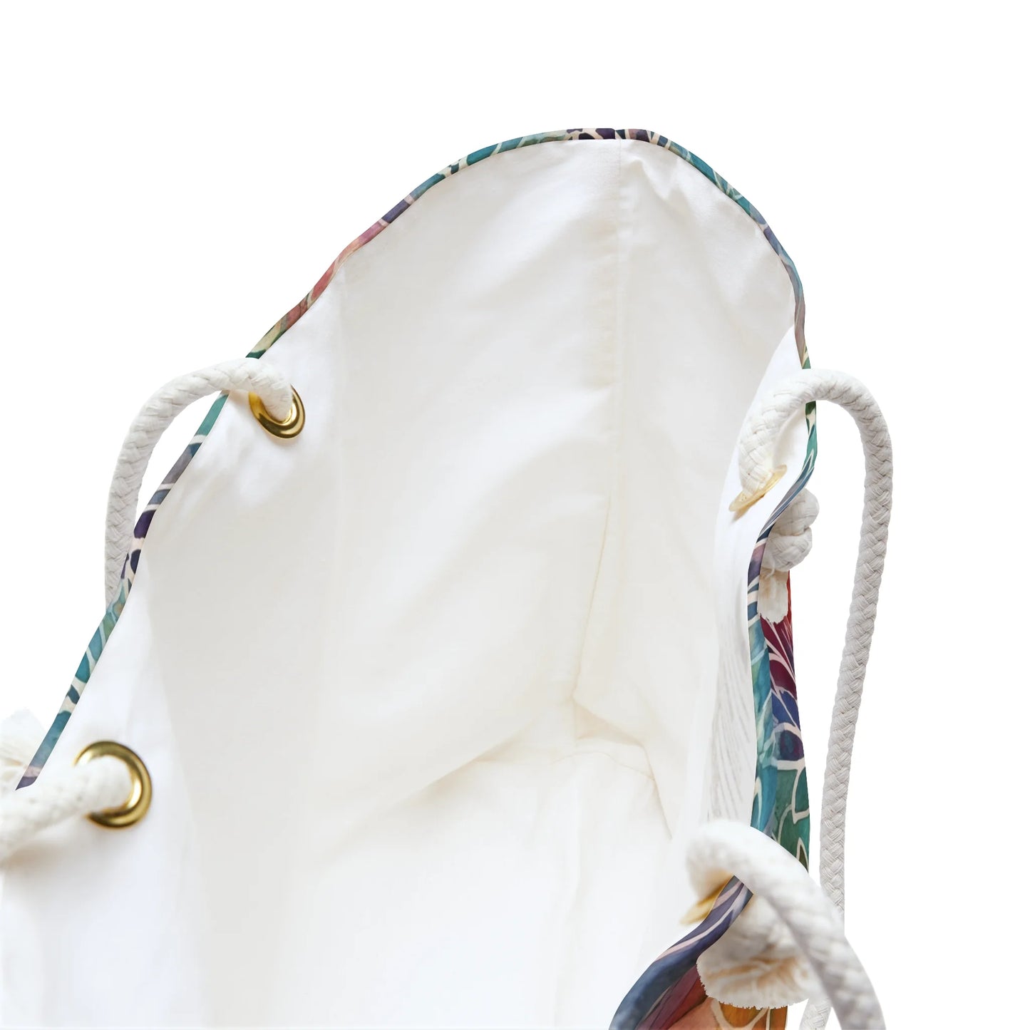 Colorful Summer Floral Abstraction Weekender Bag
