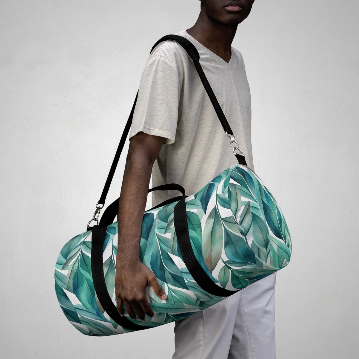 Leafy Chic Duffel Bag