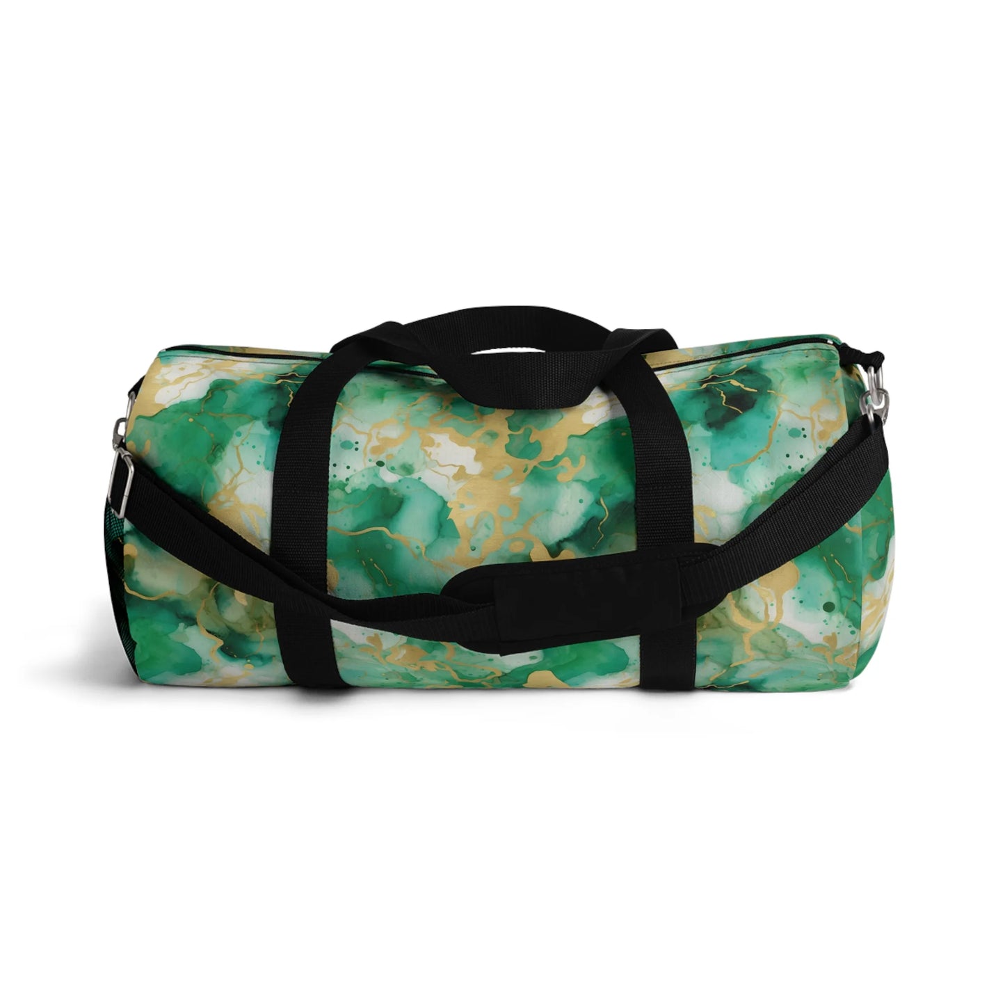 Simplicity in Green Duffel Bag