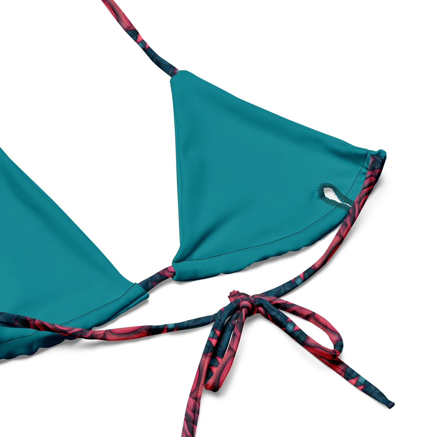Bright Eternal Flowers Fantasy Recycled String Bikini