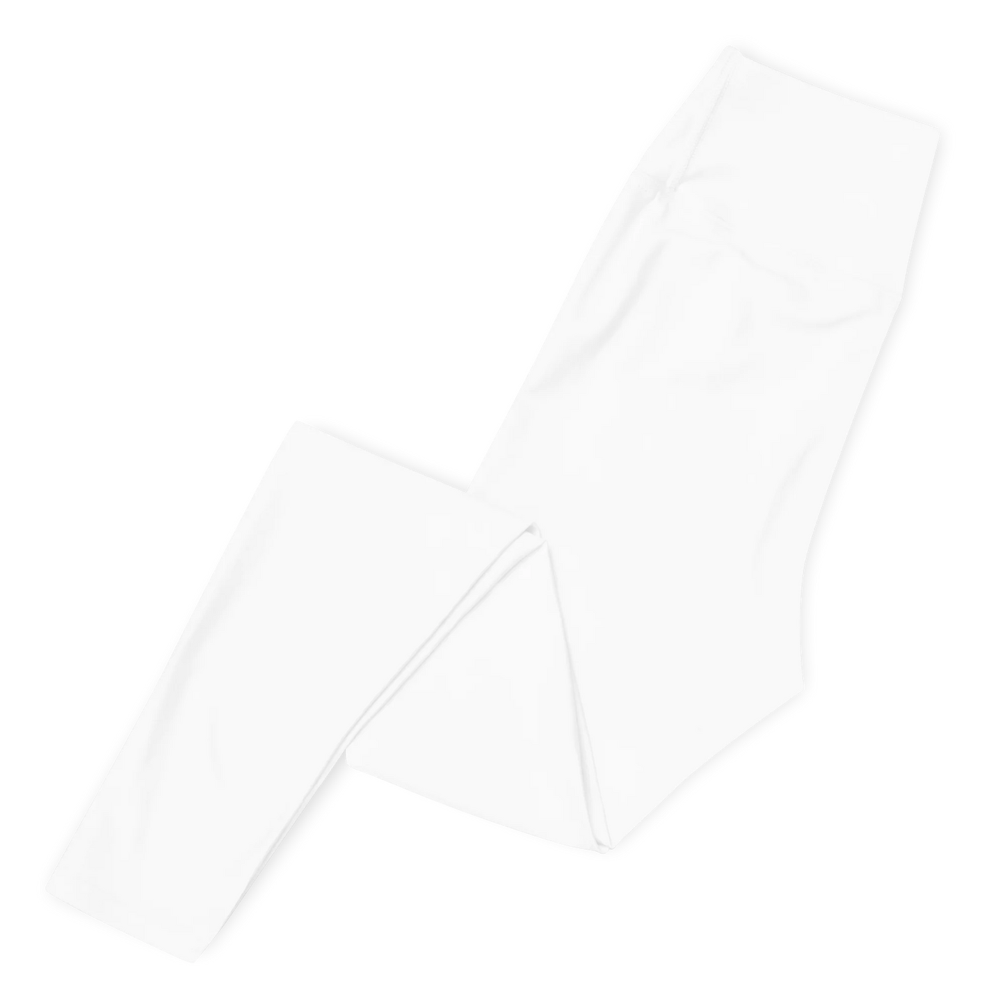 Brilliant White Basic Yoga Leggings