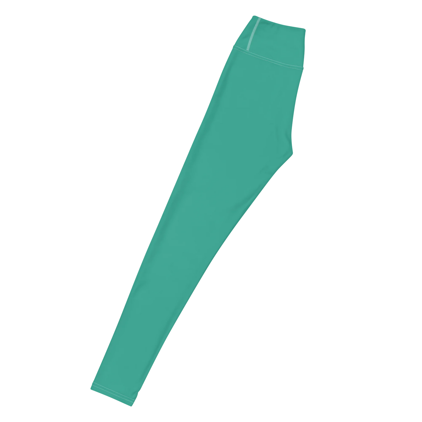 Marine Green Basic Yoga Leggings