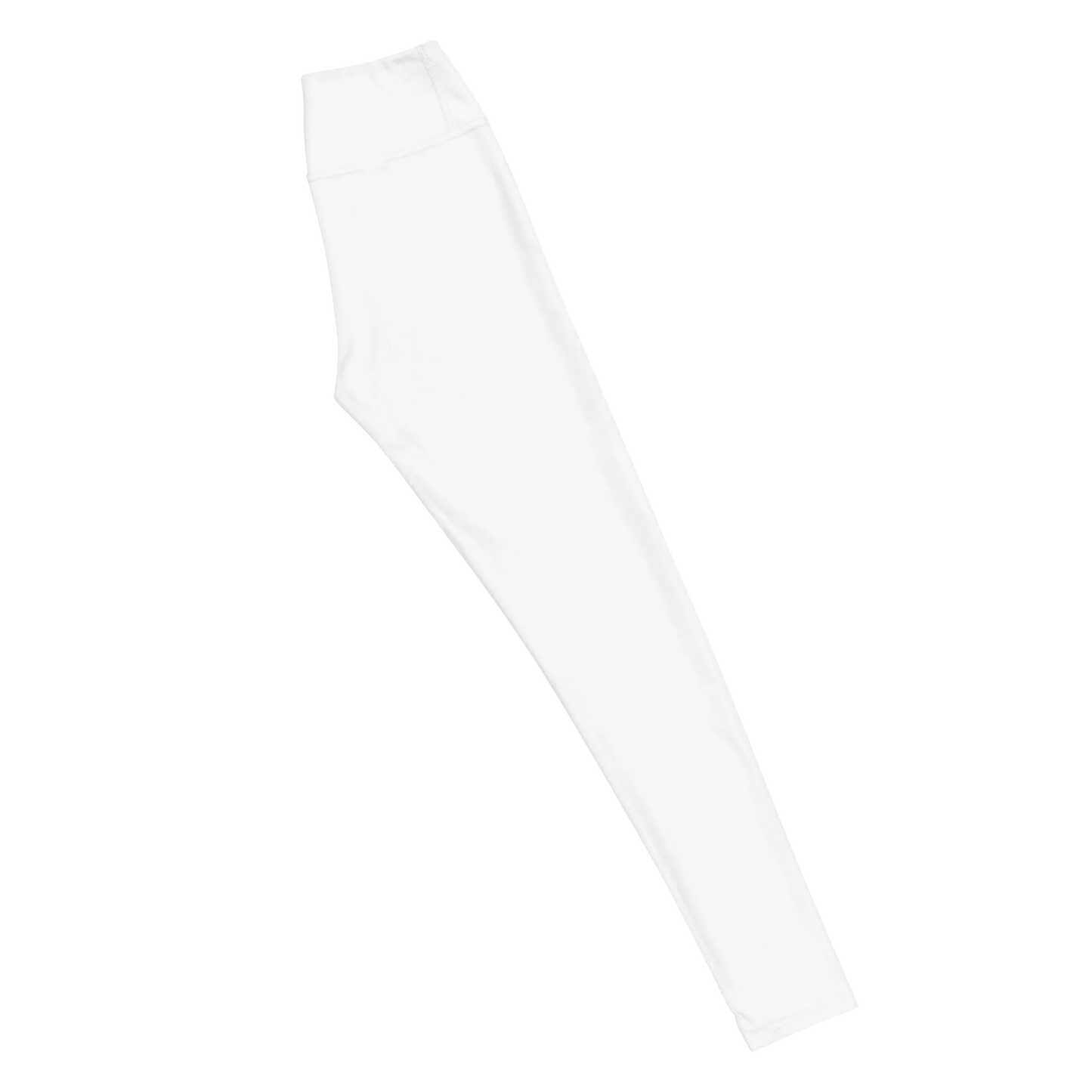 Brilliant White Basic Yoga Leggings