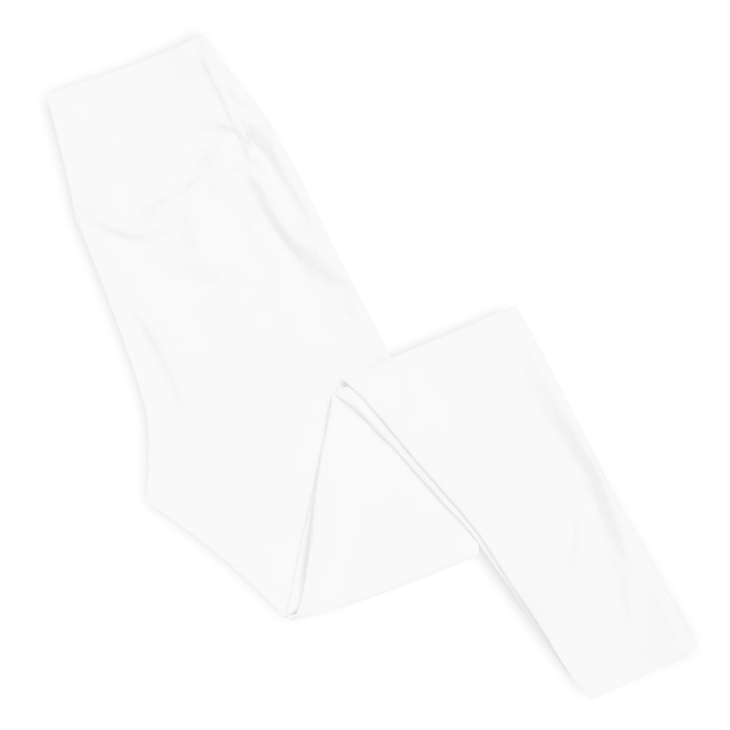 Brilliant White Basic Yoga Leggings
