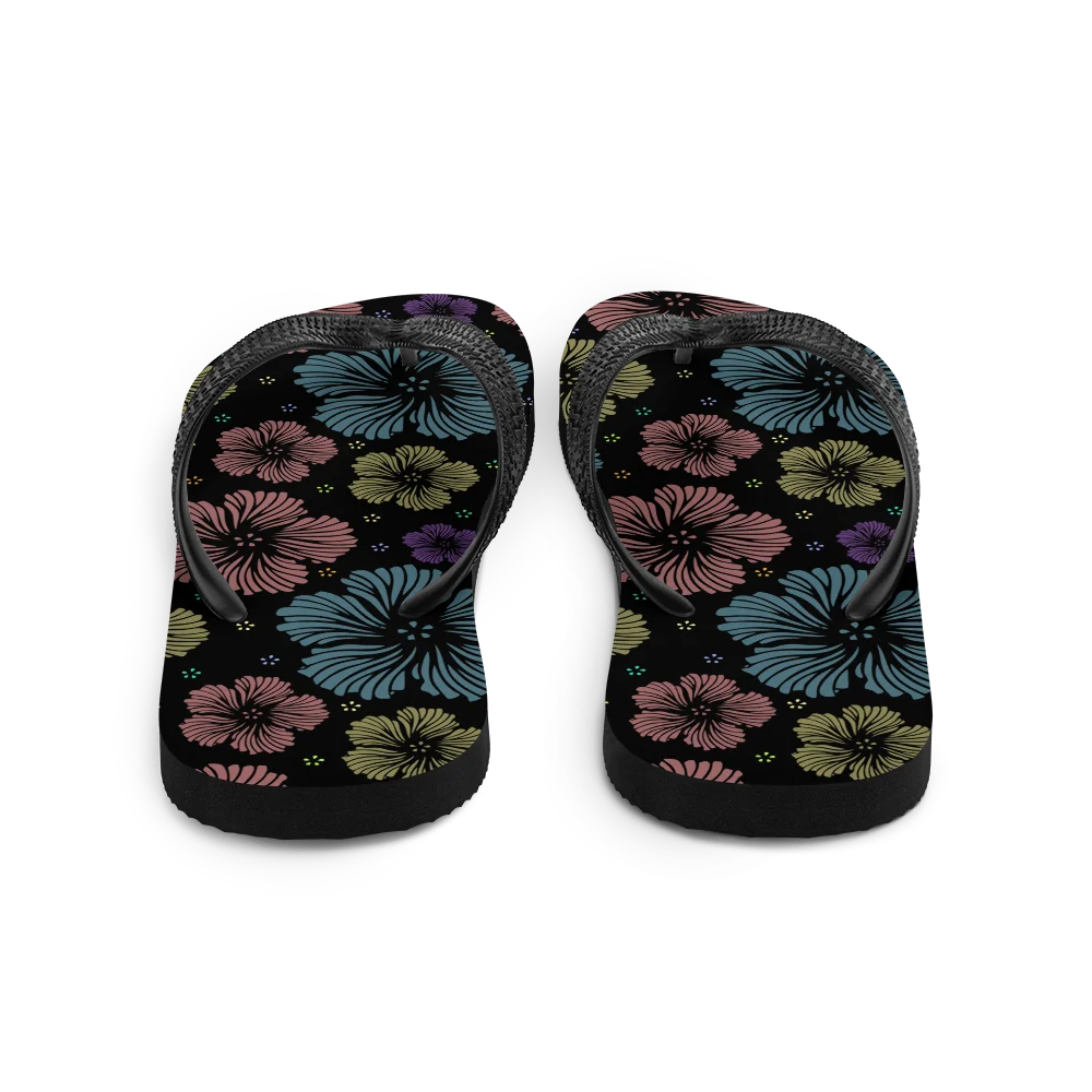 Clean Floral Vibes Flip-flops