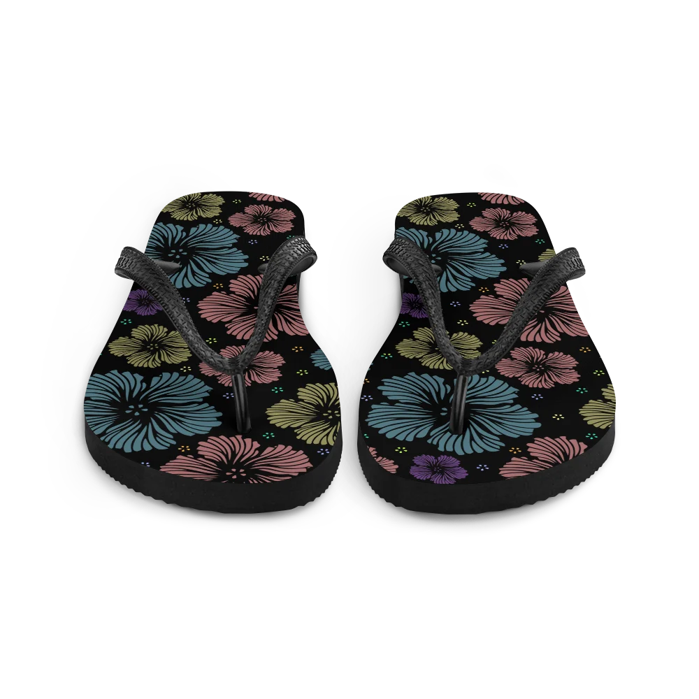 Clean Floral Vibes Flip-flops