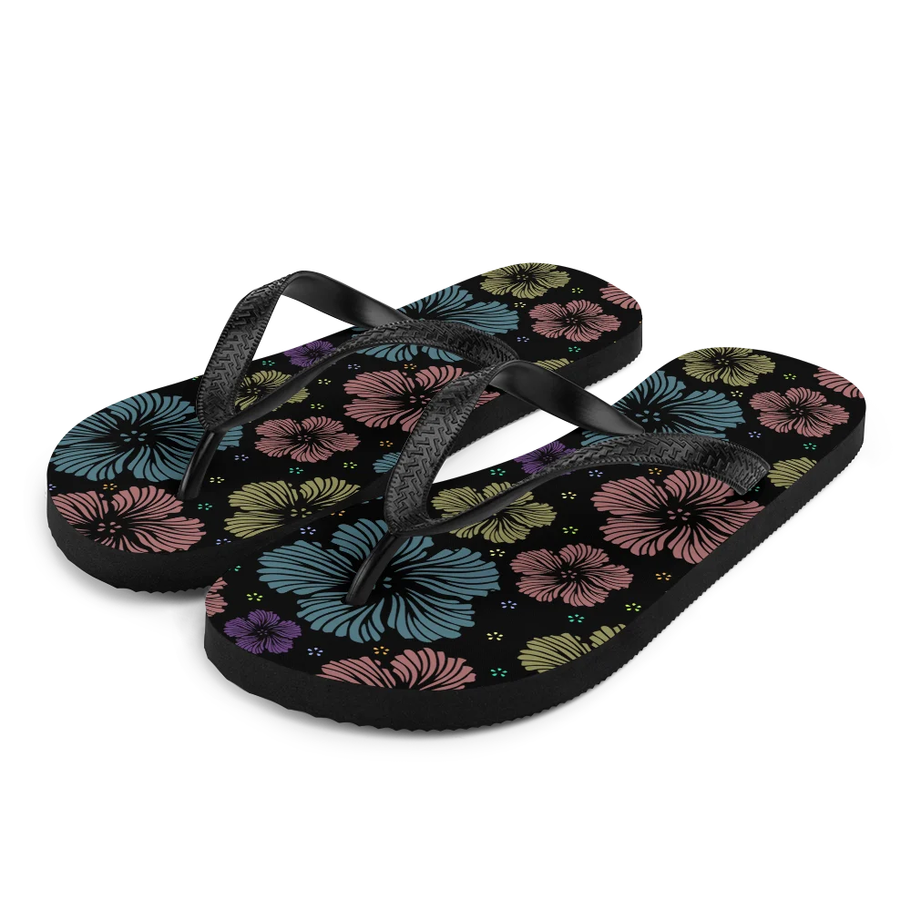 Clean Floral Vibes Flip-flops