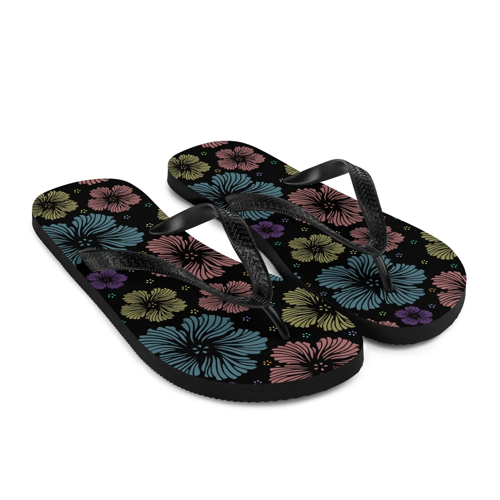 Clean Floral Vibes Flip-flops