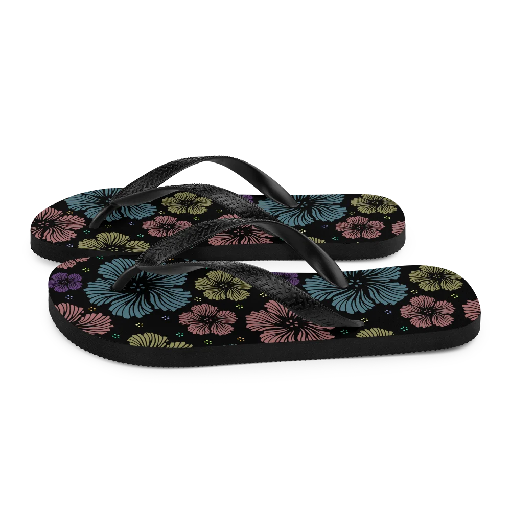 Clean Floral Vibes Flip-flops