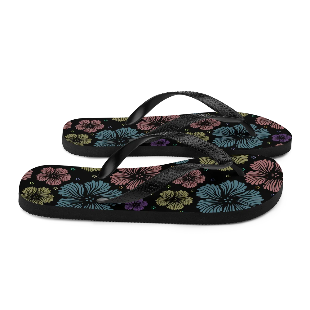 Clean Floral Vibes Flip-flops
