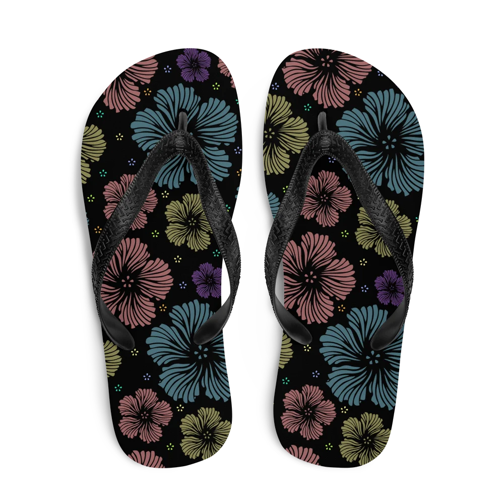 Clean Floral Vibes Flip-flops