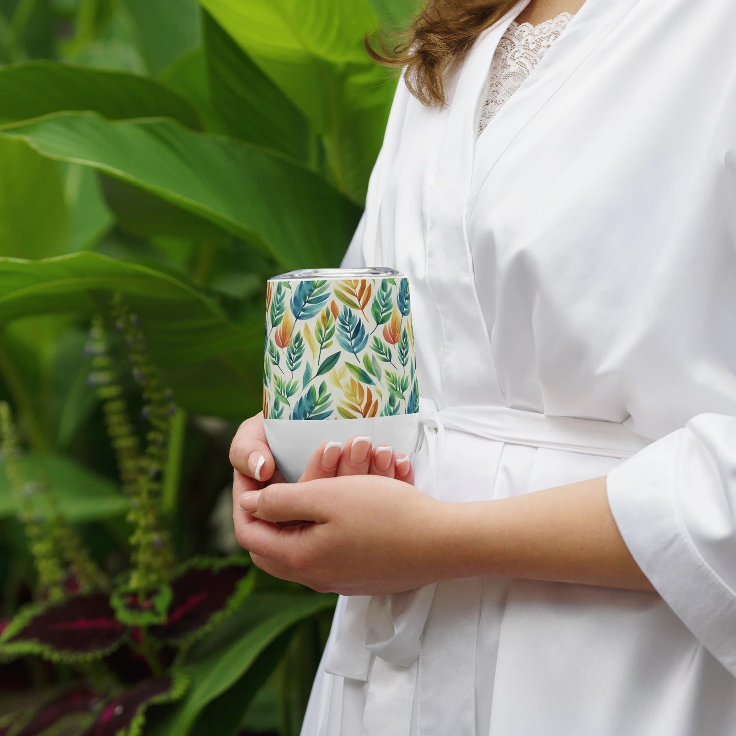 Endless Fall Fantasy Wine Tumbler