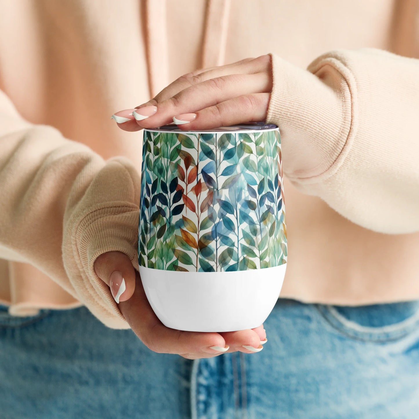 Autumn Serenade Wine Tumbler
