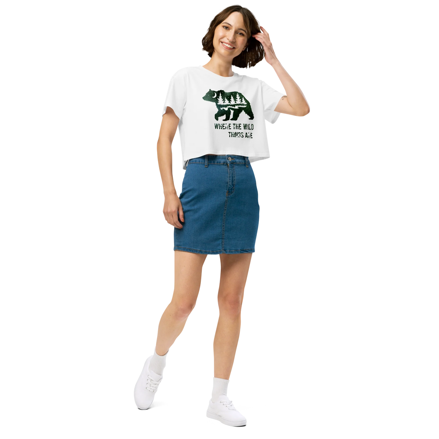 "Where the Wild Things Are" Crop Top T-shirt