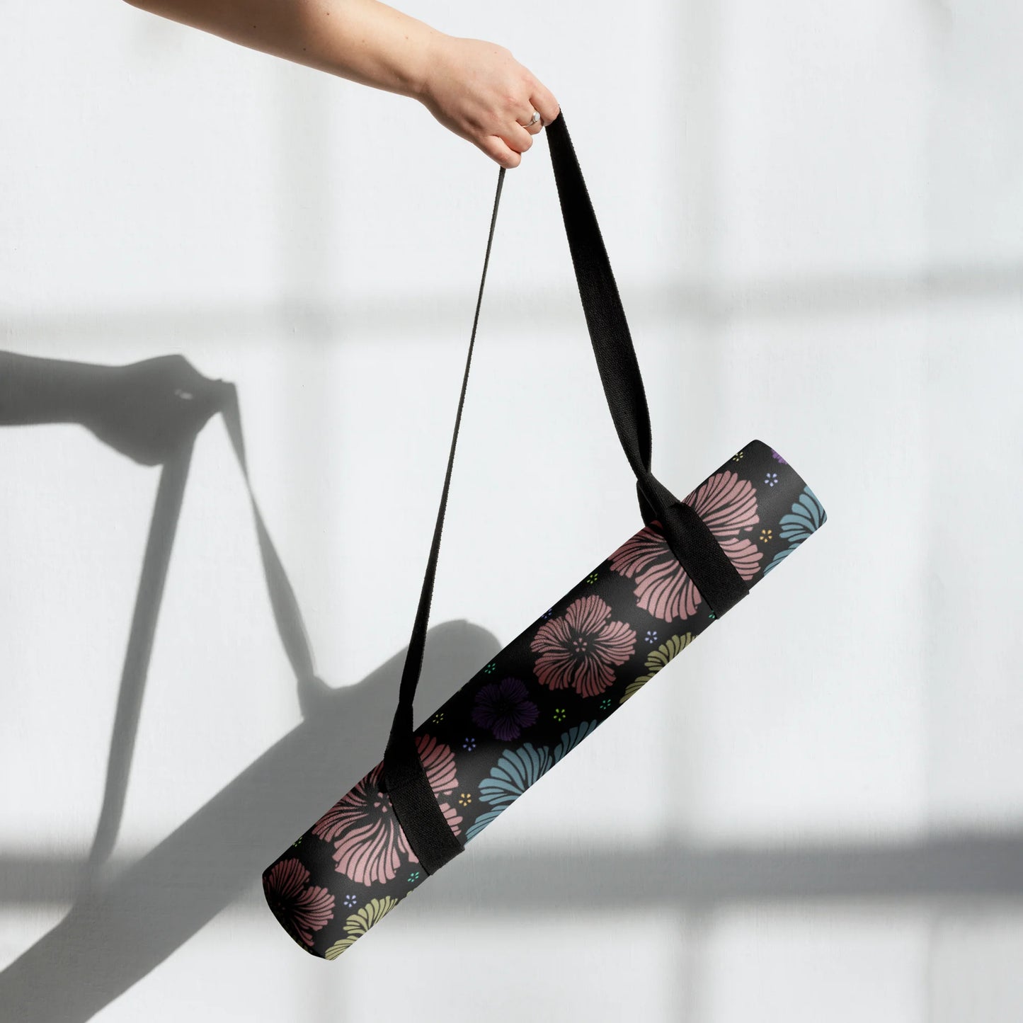 Clean Floral Vibes Yoga Mat