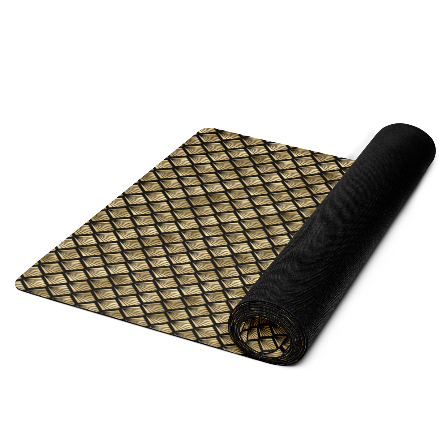 Pineapple Art Deco Fantasy Yoga Mat