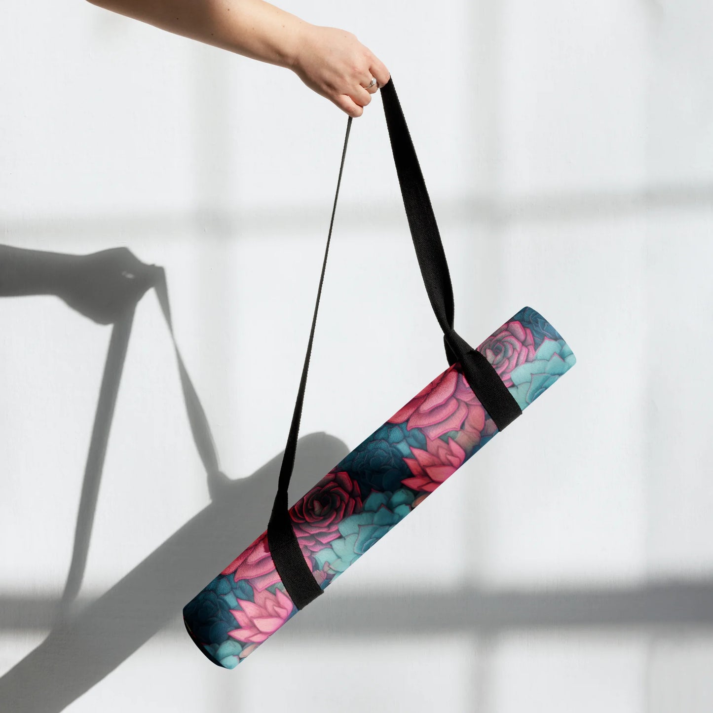Bright Eternal Flowers Fantasy Yoga Mat