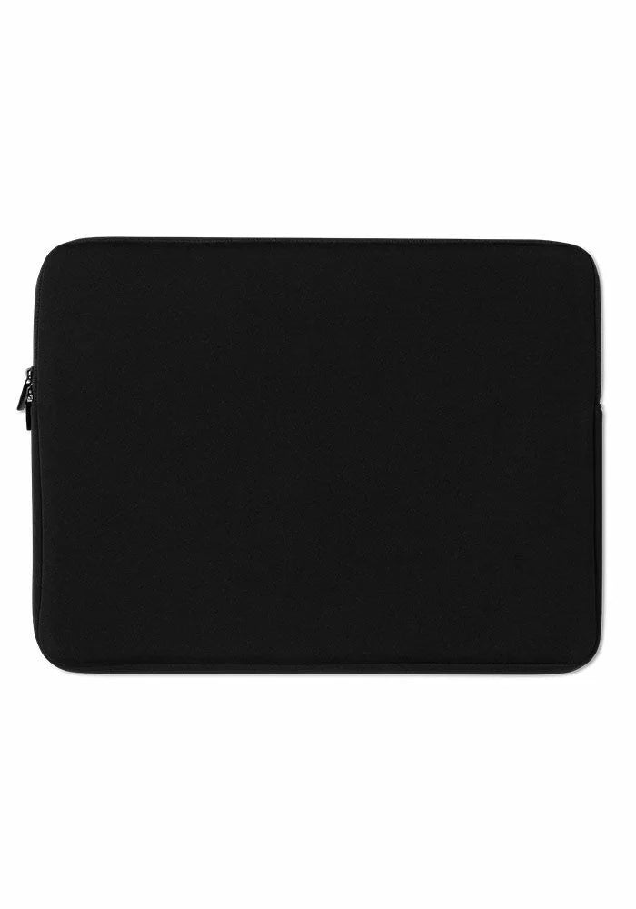 Black Leafy Luxury Laptop Sleeve