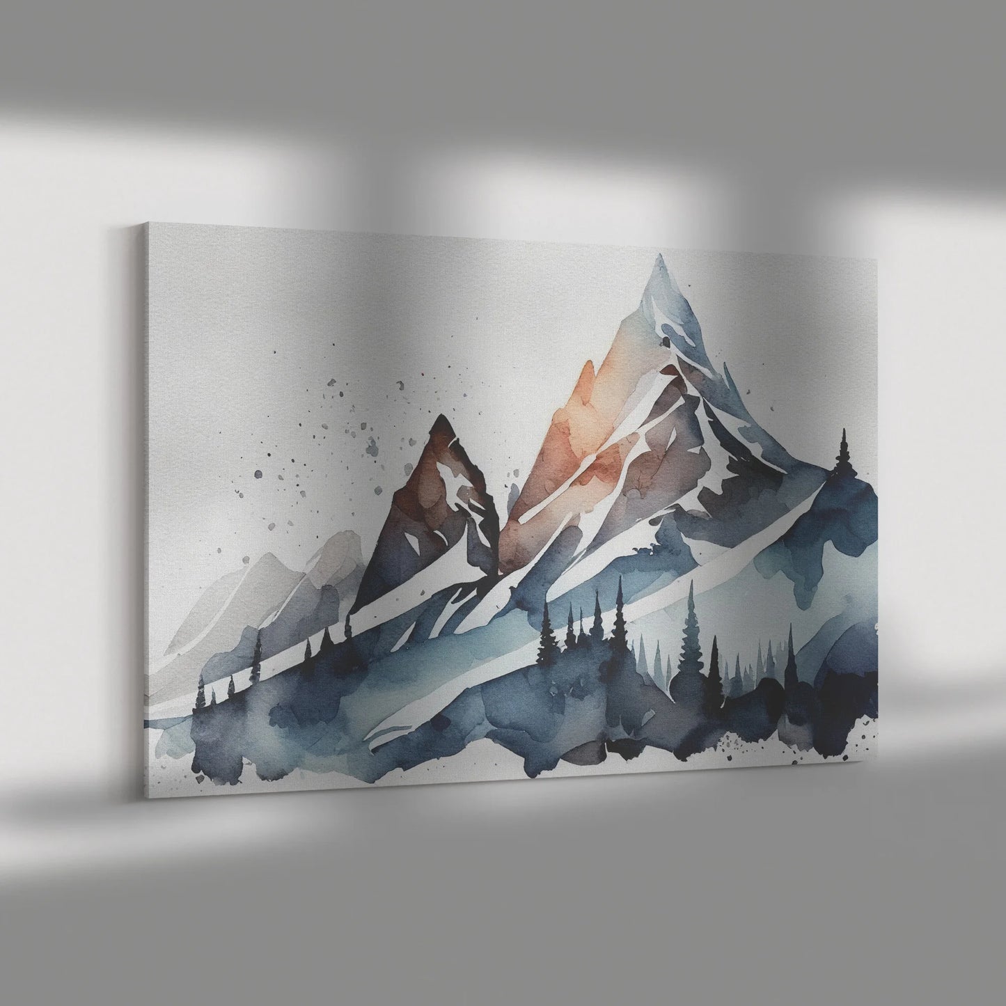 Cold Mountain Canvas Wall Art