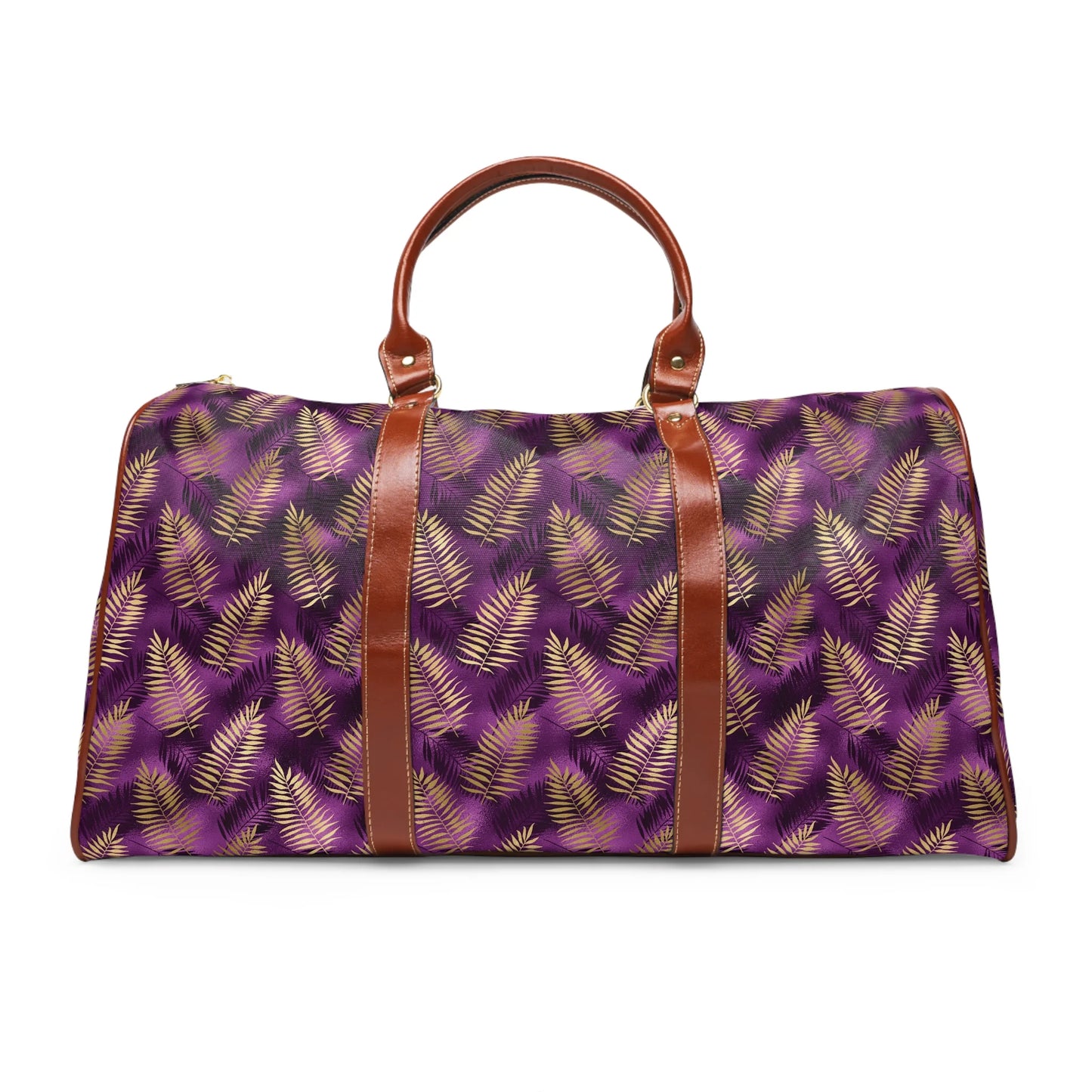 Violet & Gold Tropical Magic Travel Bag