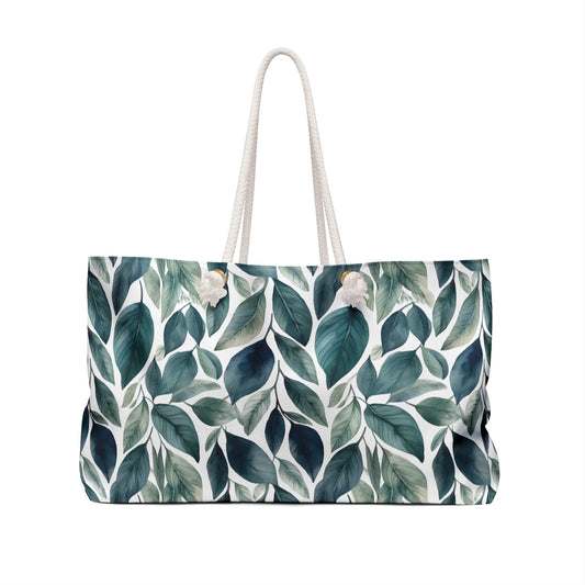 Sleek Foliage Weekender Bag