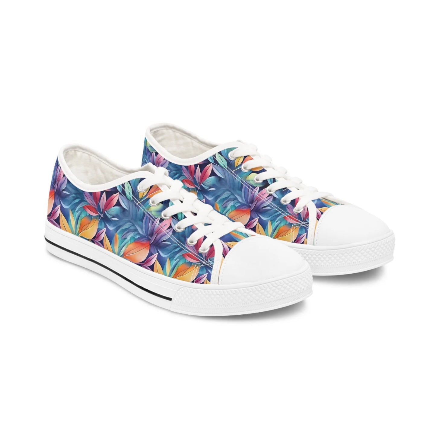 Luminous Leaves Low Top Sneakers