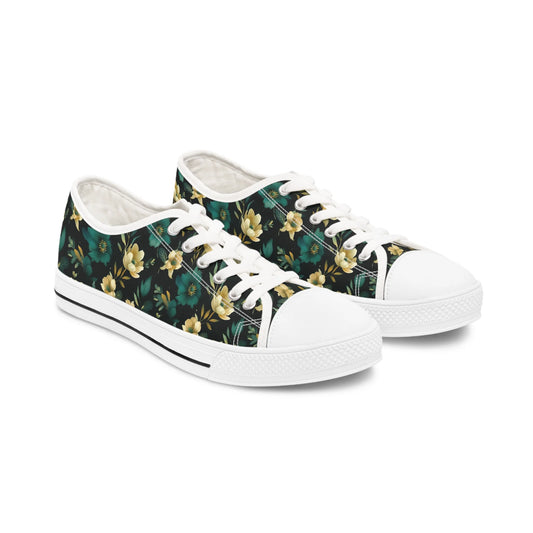 Minimalist Blooms Low Top Sneakers