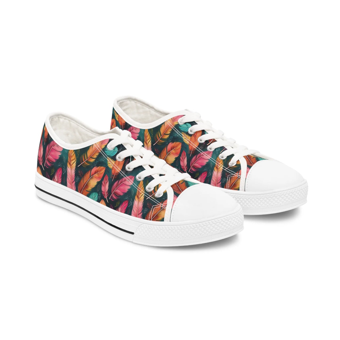 Wonderful Feathers Low Top Sneakers