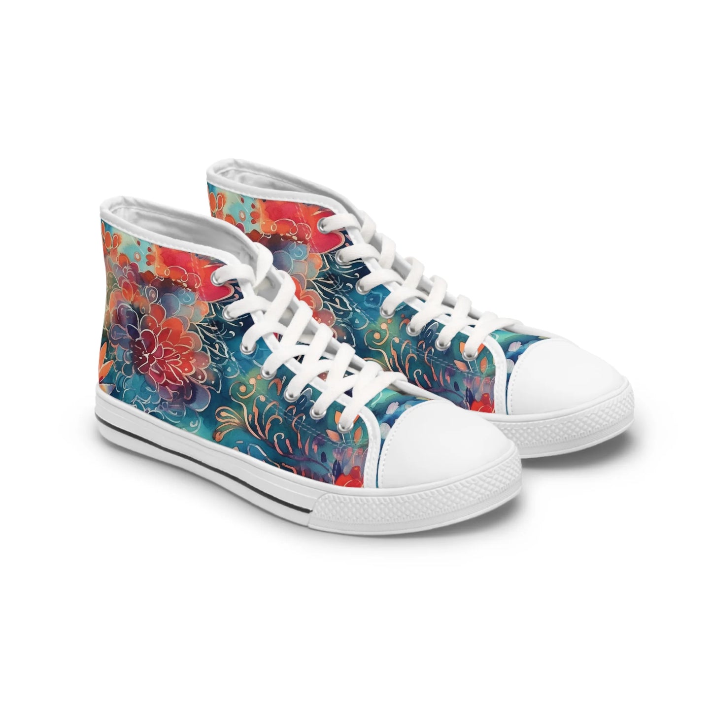 Ethereal Meadow High Top Sneakers