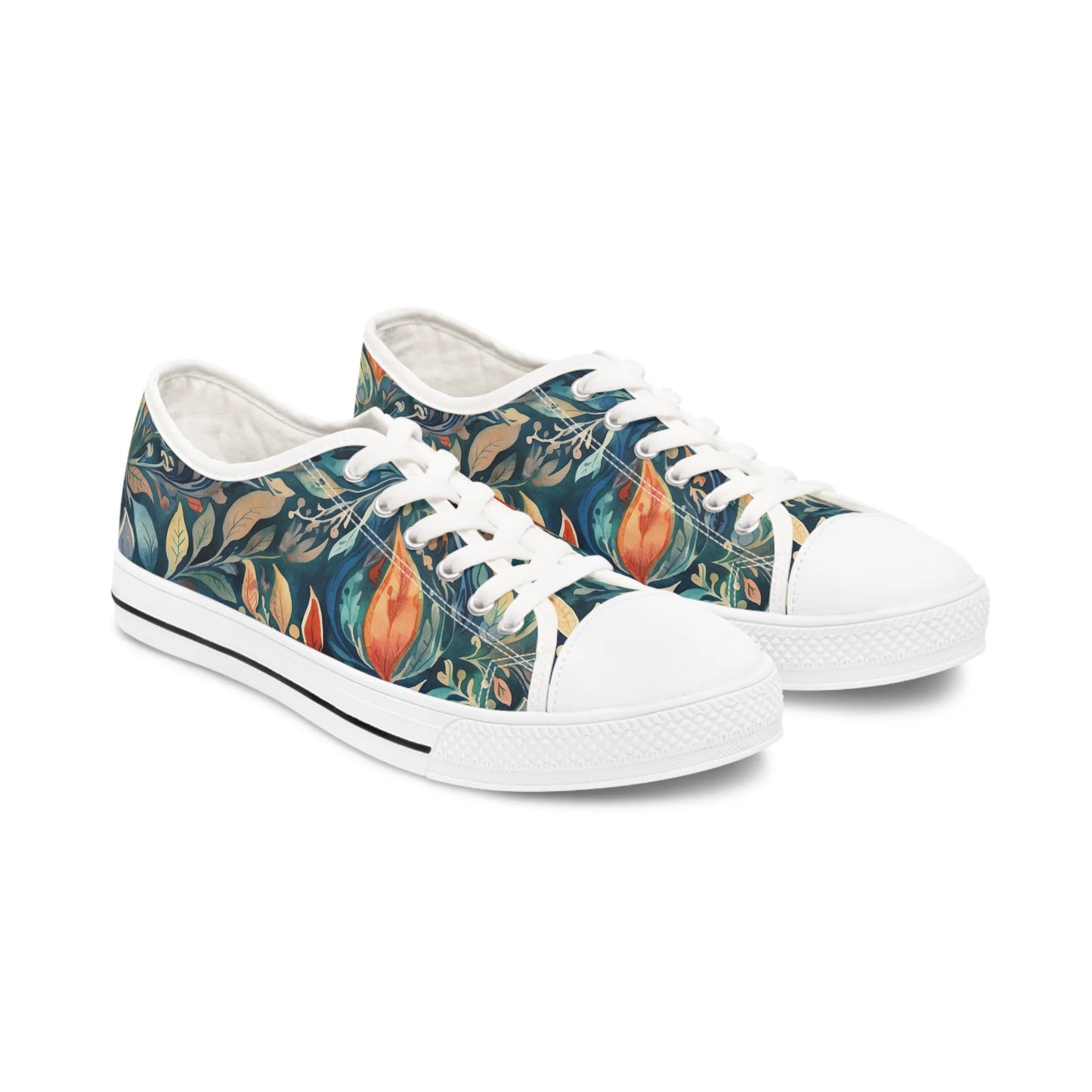 Bohemian Bloom Low Top Sneakers