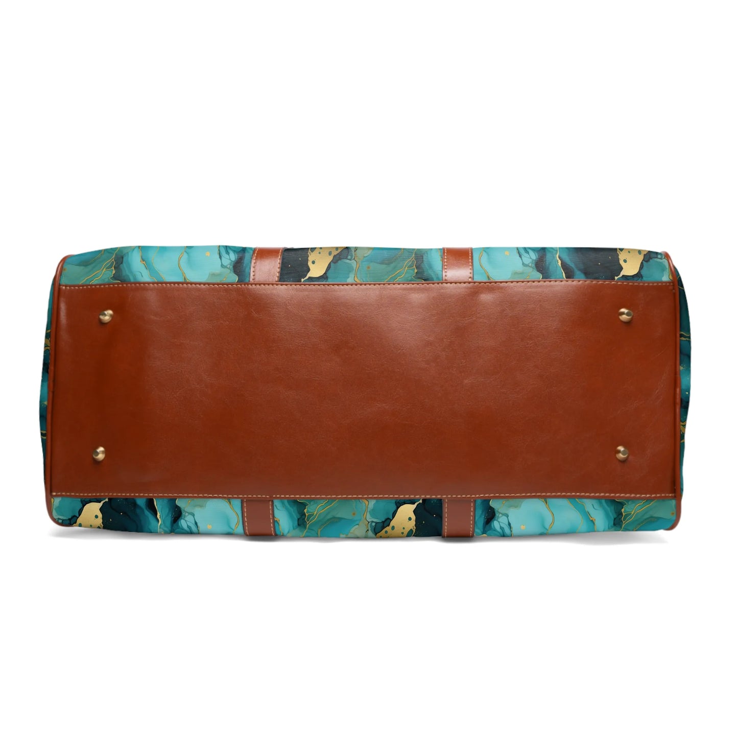 Mystic Turquoise Marble Travel Bag