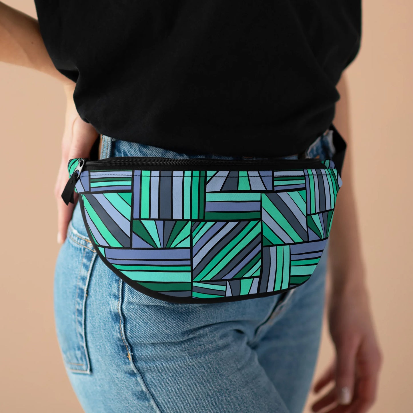 Chic Geometrics Fanny Pack