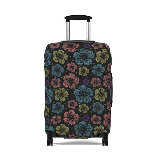 Clean Floral Vibes Luggage Cover