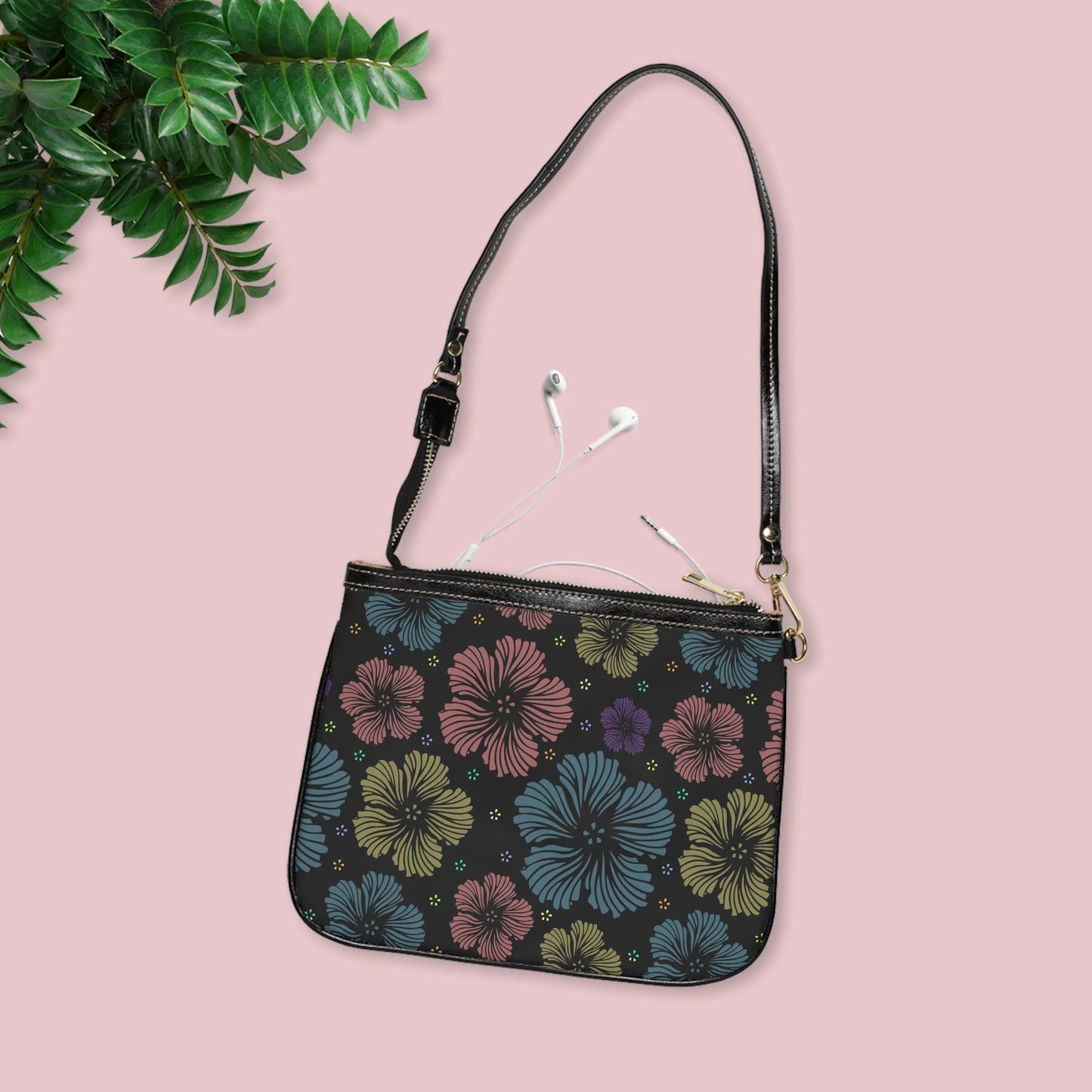 Clean Floral Vibes Small Shoulder Bag