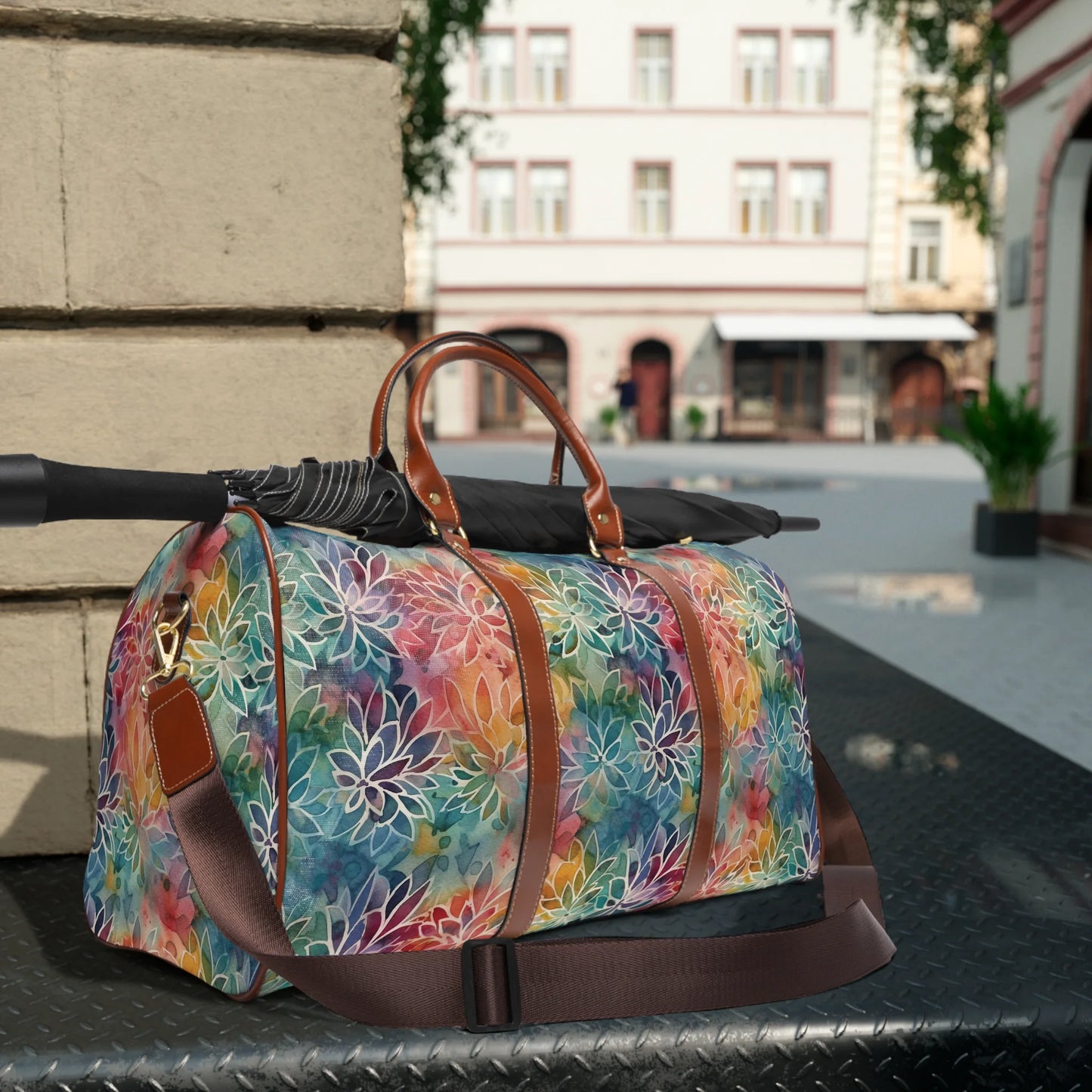 Mysterious Summer Boho Ornament Travel Bag