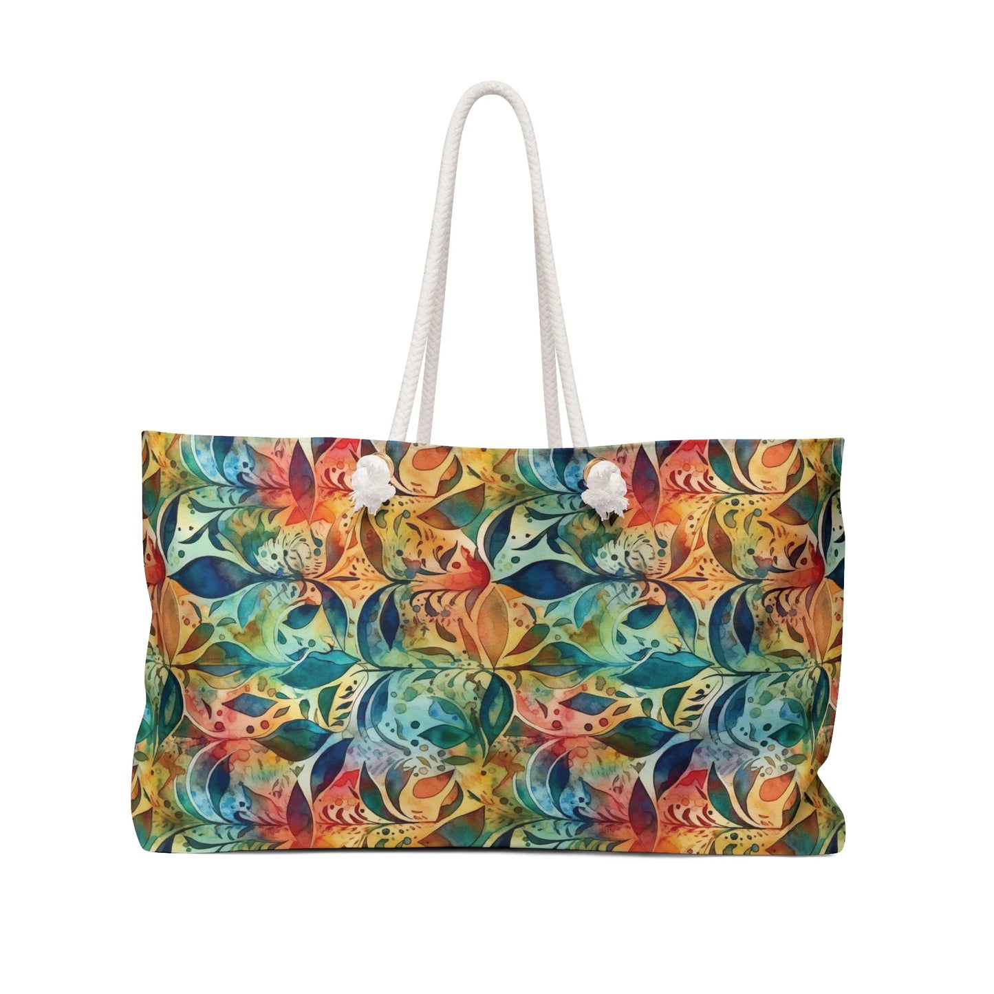 Mysterious Summer Boho Ornament Weekender Bag