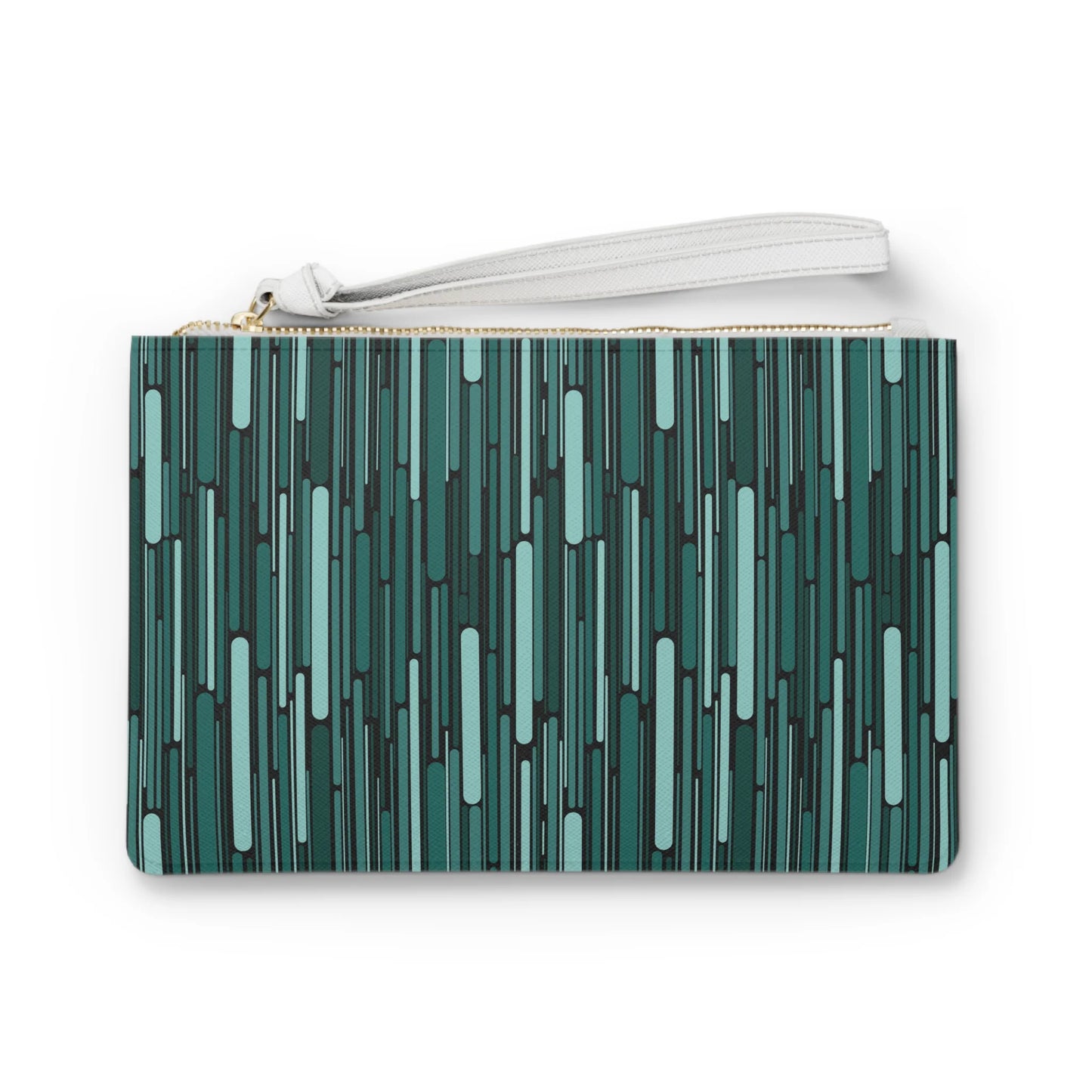 Green Rain Ornament Clutch