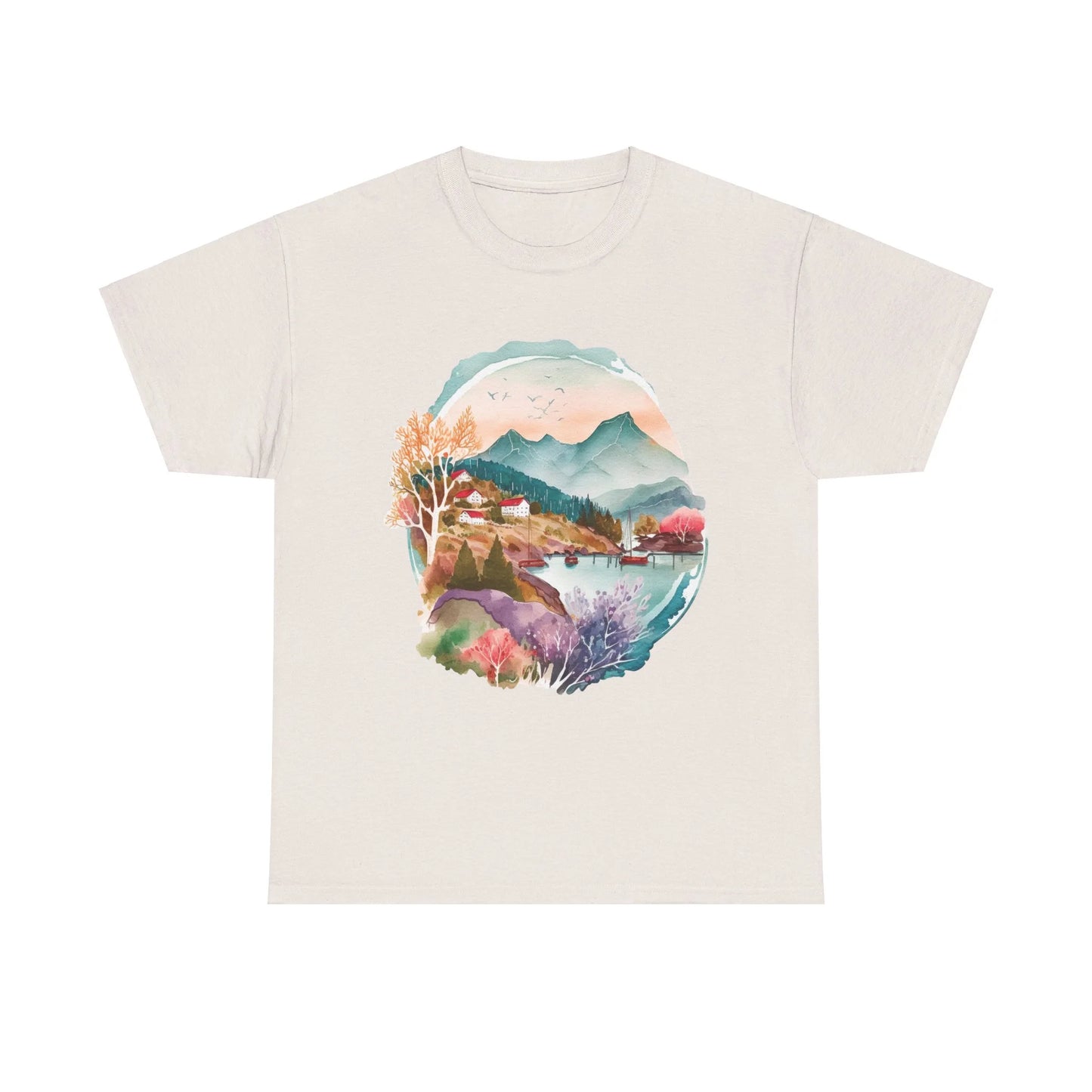 Forest Whispers Woman Heavy Cotton T-shirt