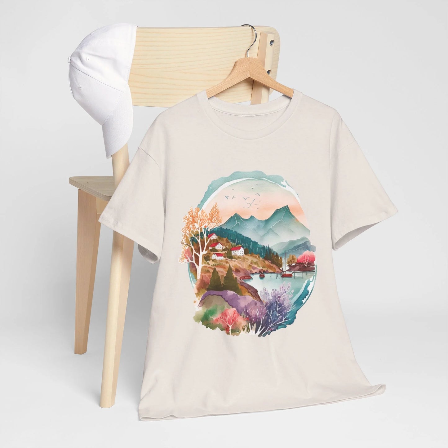 Forest Whispers Woman Heavy Cotton T-shirt