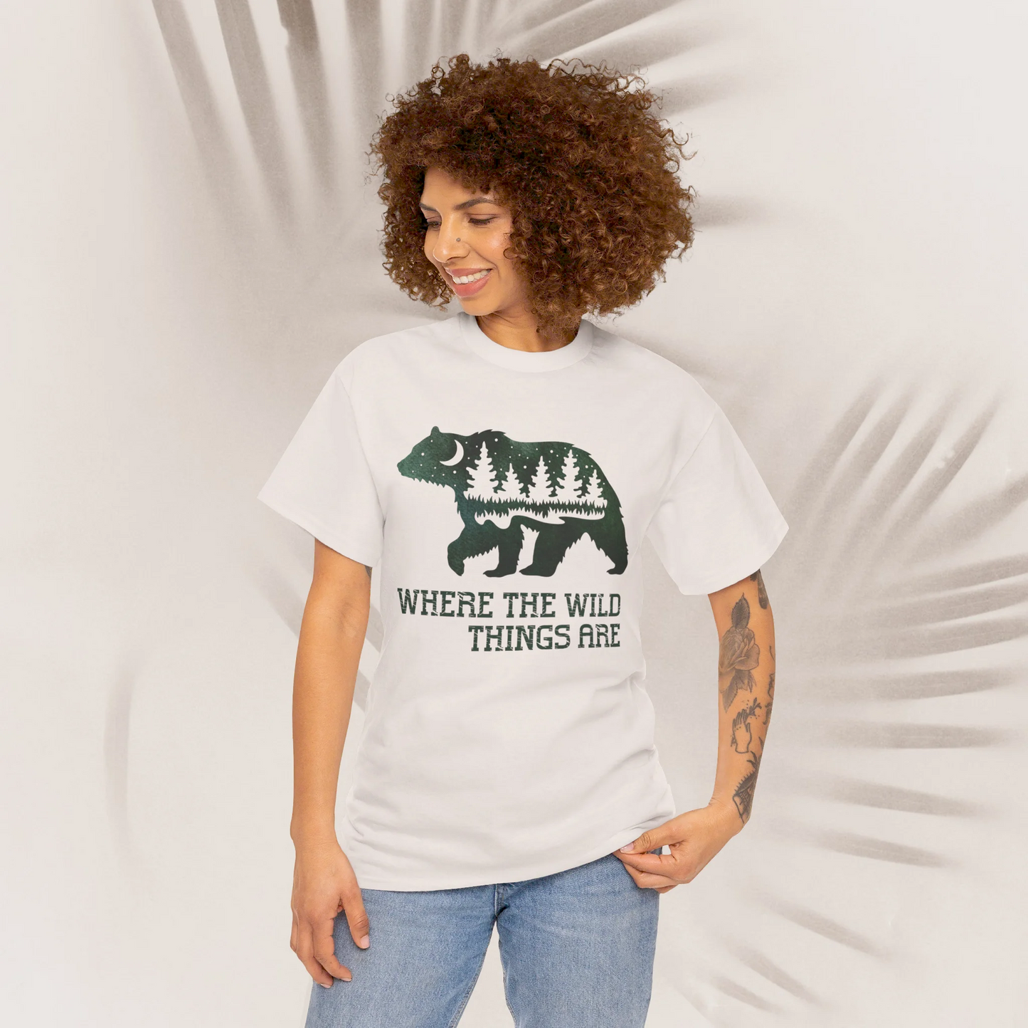 Where the Wild Things Are Woman Heavy Cotton T-shirt