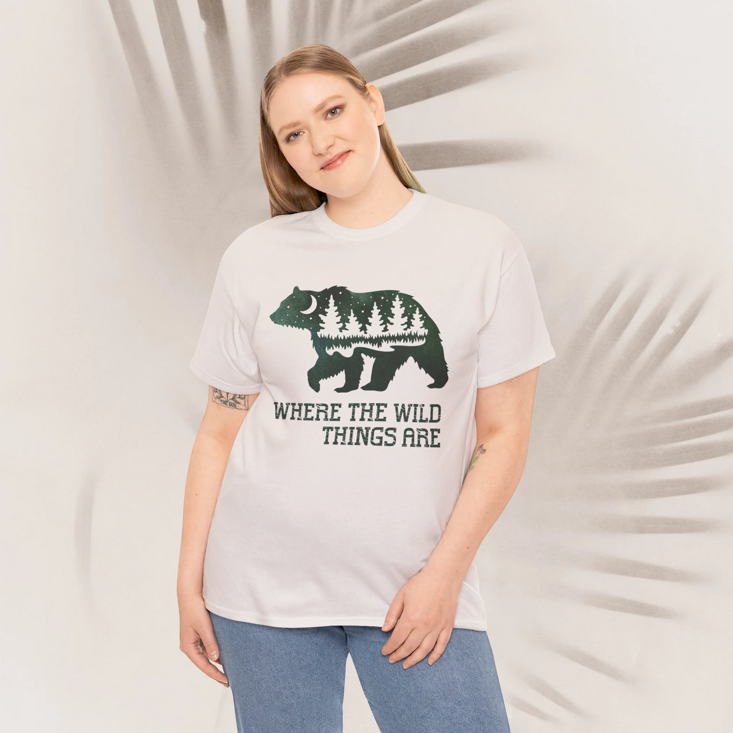 Where the Wild Things Are Woman Heavy Cotton T-shirt