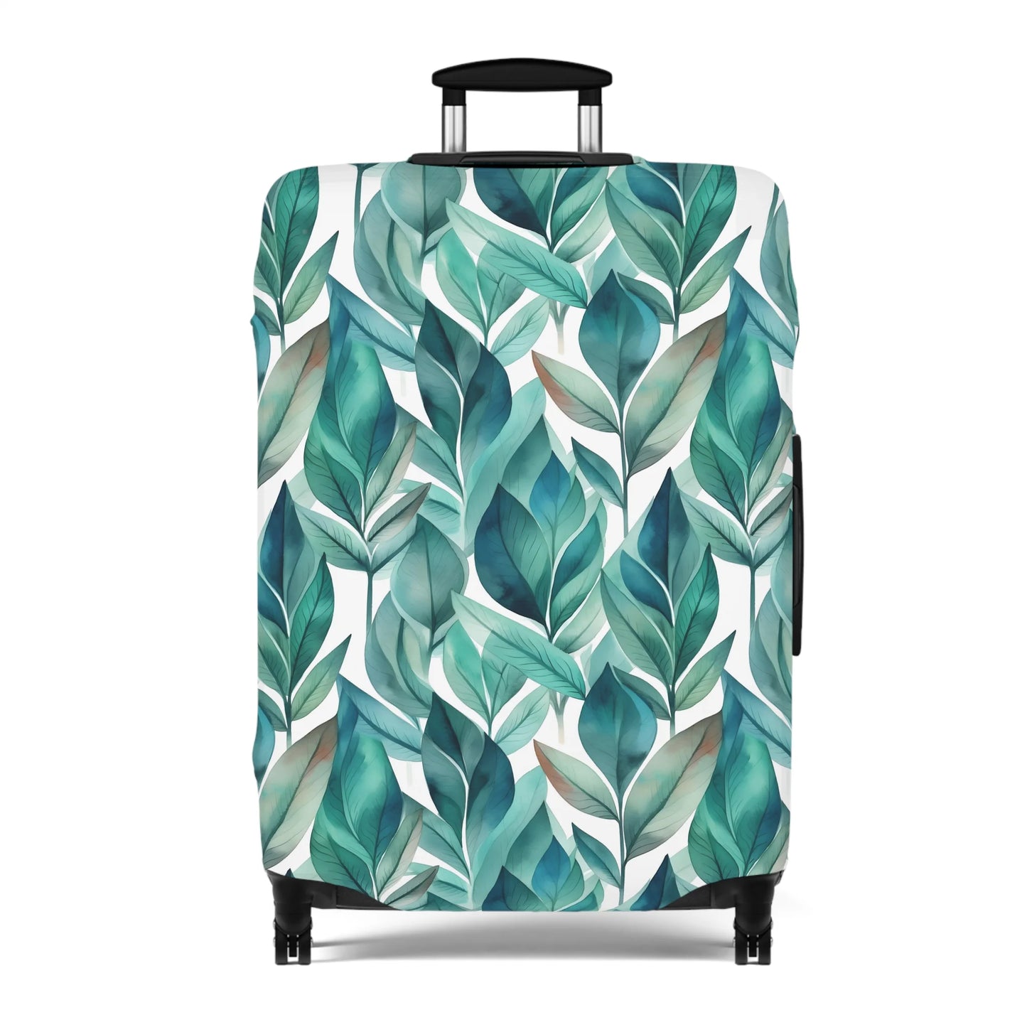 Leafy Chic Luggage Cover