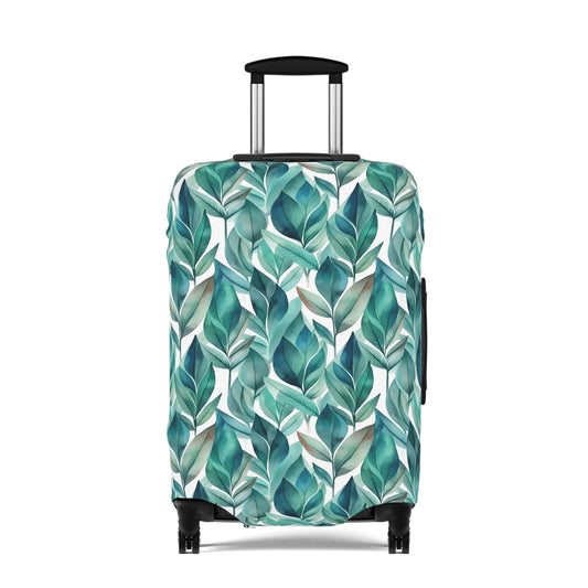 Leafy Chic Luggage Cover