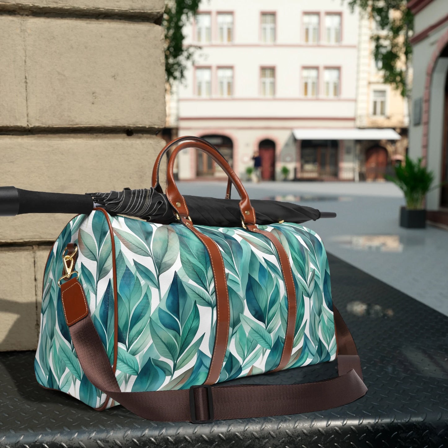 Leafy Chic Travel Bag