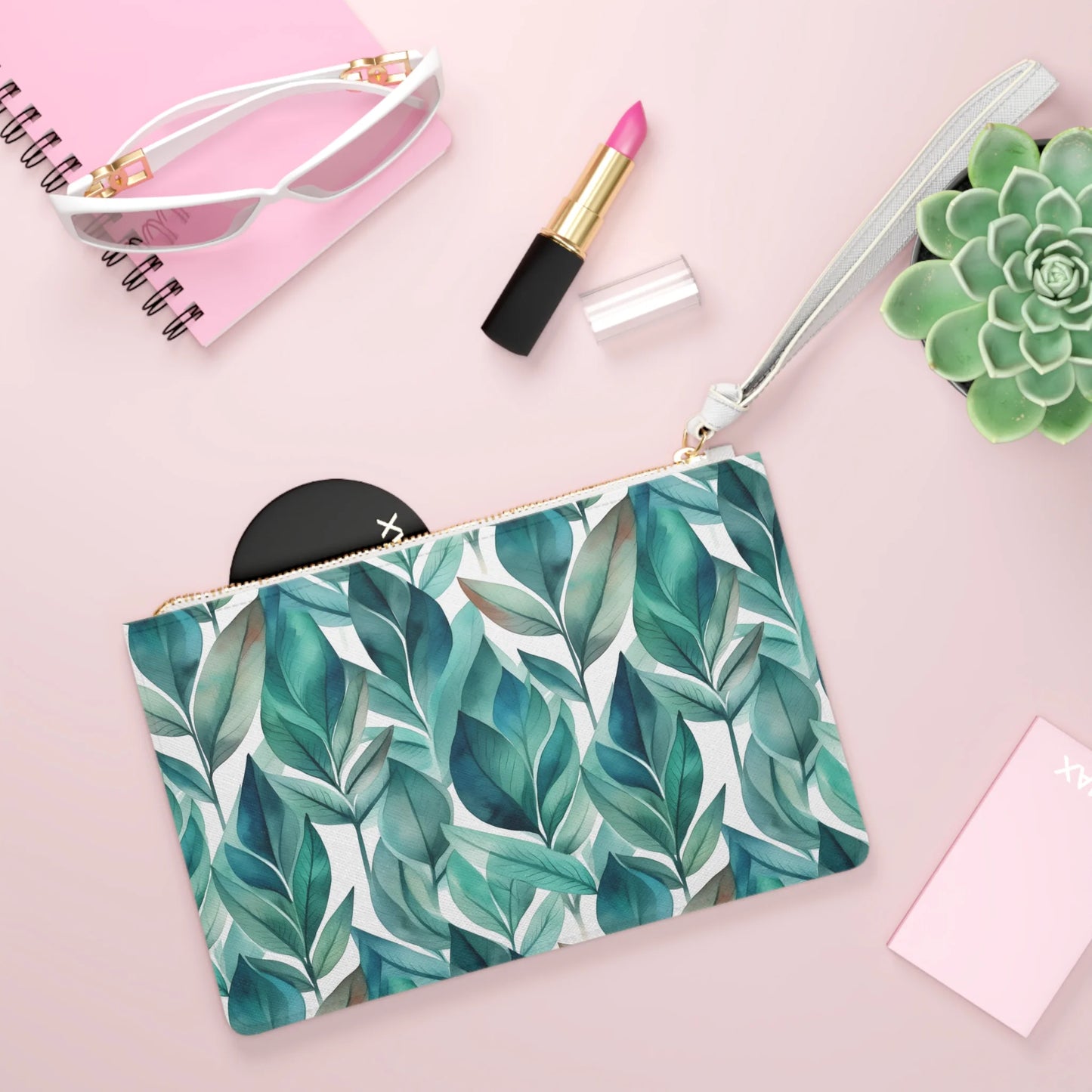 Leafy Chic Clutch