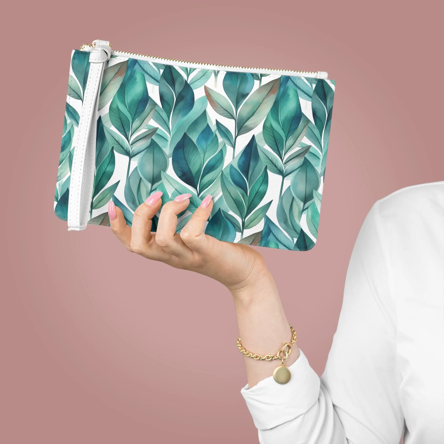 Leafy Chic Clutch