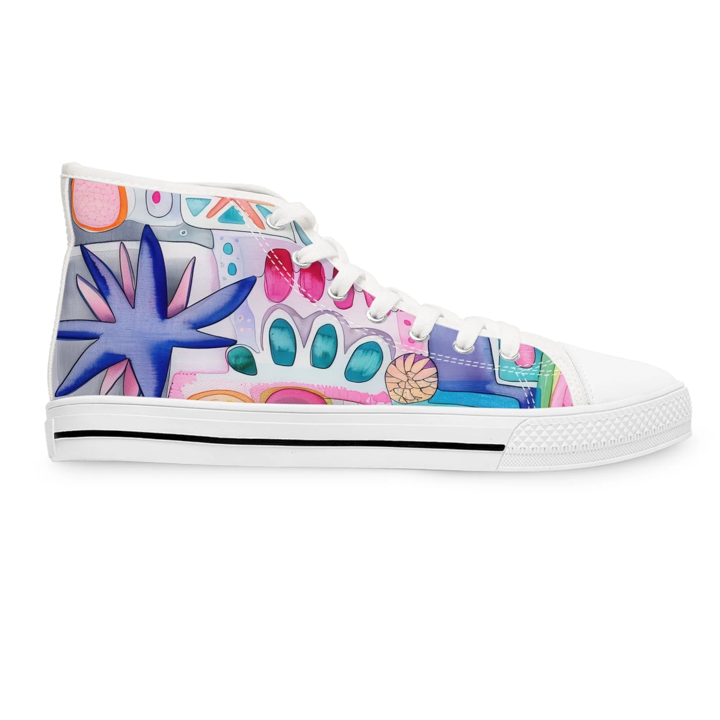 Playful Sea Pebbles High Top Sneakers