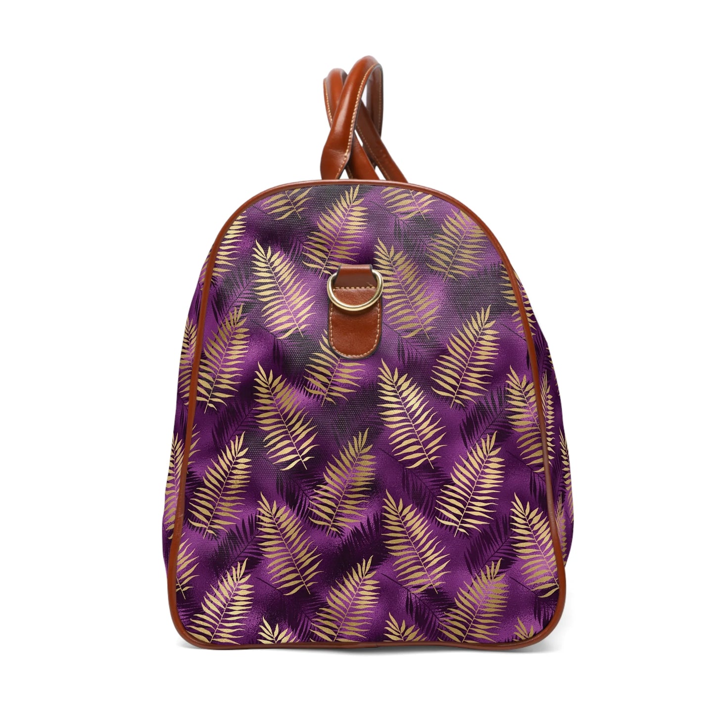 Violet & Gold Tropical Magic Travel Bag