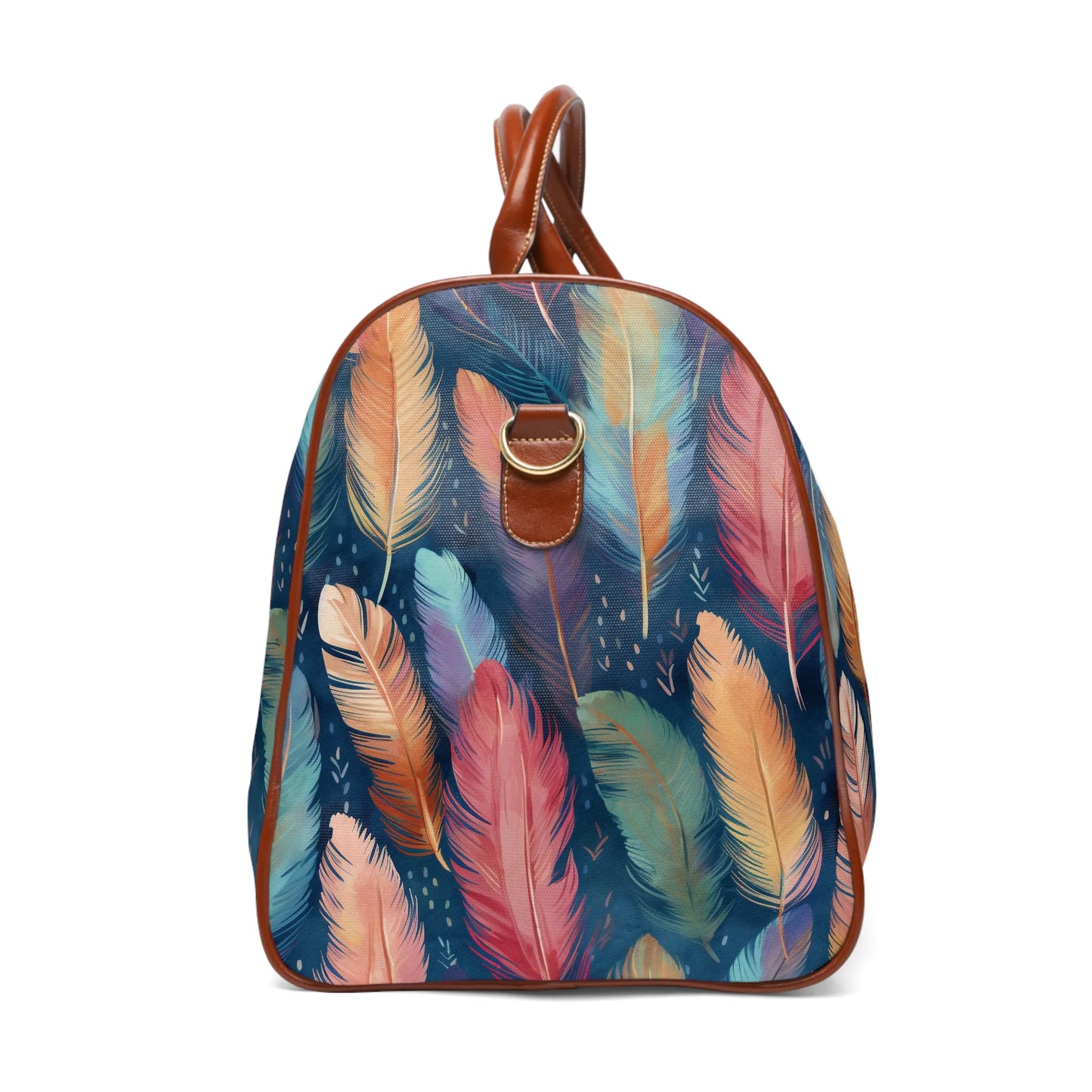 Dance of Wild Birds' Feathers Travel Bag